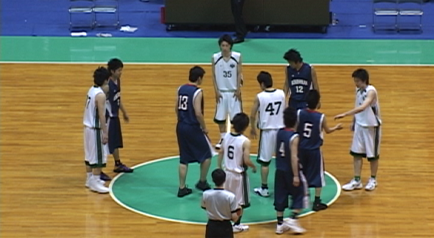 第50回関東大学バスケットボール新人戦記念大会2010【3位決定戦】筑波大学vs国士舘大学