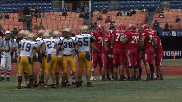 関東学生アメリカンフットボール2012リーグ戦 日本大学フェニックスvs明治大学グリフィンズ