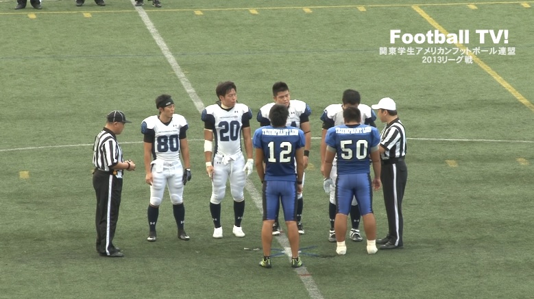 【DVD】関東学生アメリカンフットボール2013リーグ戦、日本体育大学トライアンファントライオンvs東京大学ウォリアーズ