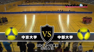 【DVD】平成27年度西日本学生ハンドボール選手権大会 男子準決勝、中京大学vs中部大学