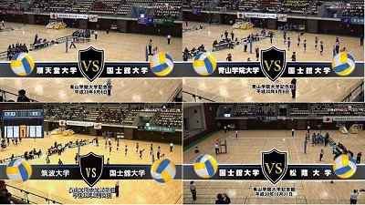 【DVD&ブルーレイ】2018関東大学バレーボール秋季リーグ戦女子、国士舘大学セット