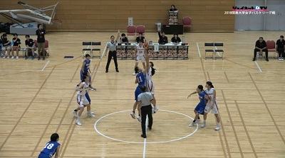 2018大学バスケットボール女子リーグ戦