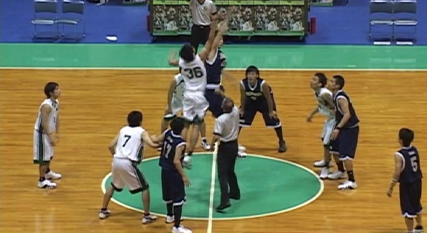 第85回関東大学バスケットボールリーグ戦2009、東海大学vs筑波大学