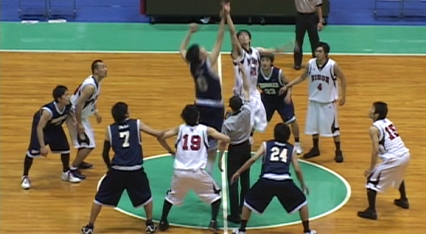 第59回関東大学バスケットボール選手権大会2010【準々決勝】日本大学vs東海大学