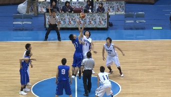 第64回全日本大学バスケットボール2012インカレ 富山大学vs道都大学