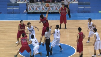 第64回全日本大学バスケットボール2012インカレ 岩手大学vs日本大学