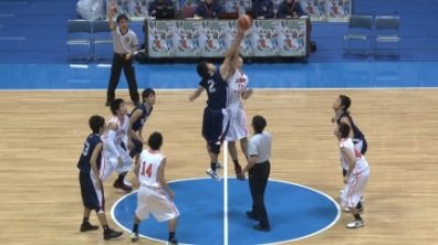 第64回全日本大学バスケットボール2012インカレ 拓殖大学vs同志社大学