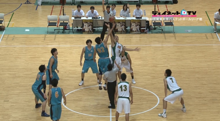 【DVD】第89回関東大学バスケットボールリーグ戦、青山学院大学vs筑波大学
