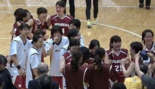 【DVD】第51回関東大学女子バスケットボール選手権大会2017 早稲田大学セット