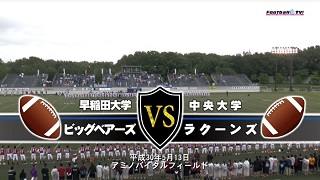 【DVD2枚組】K-WARS2018 早稲田大学ビッグベアーズvs中央大学ラクーンズ